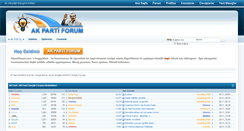 Desktop Screenshot of akpartiforum.com